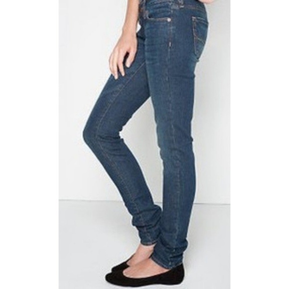 Bullhead Hermosa Super Skinny Dark Wash Jeans - Picture 1 of 7